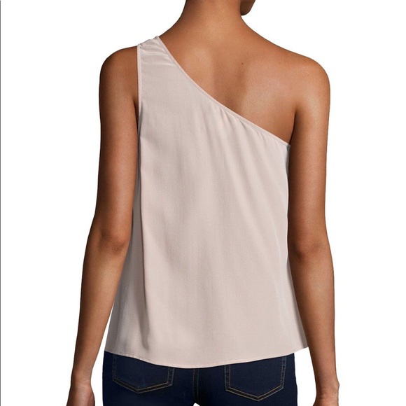 Romana One Shoulder Silk Top - Picture 2 of 3